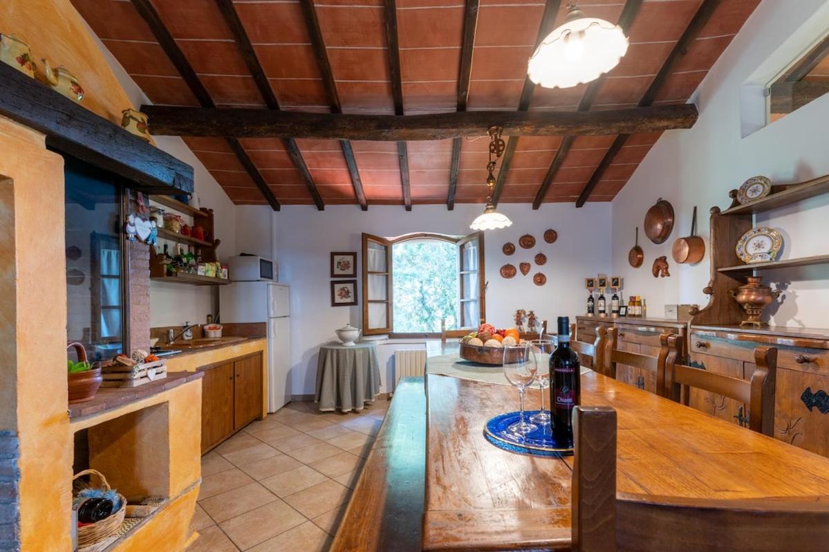 Il Leccio - Casa Toscana San Gimignano Gambassi Terme Exterior foto